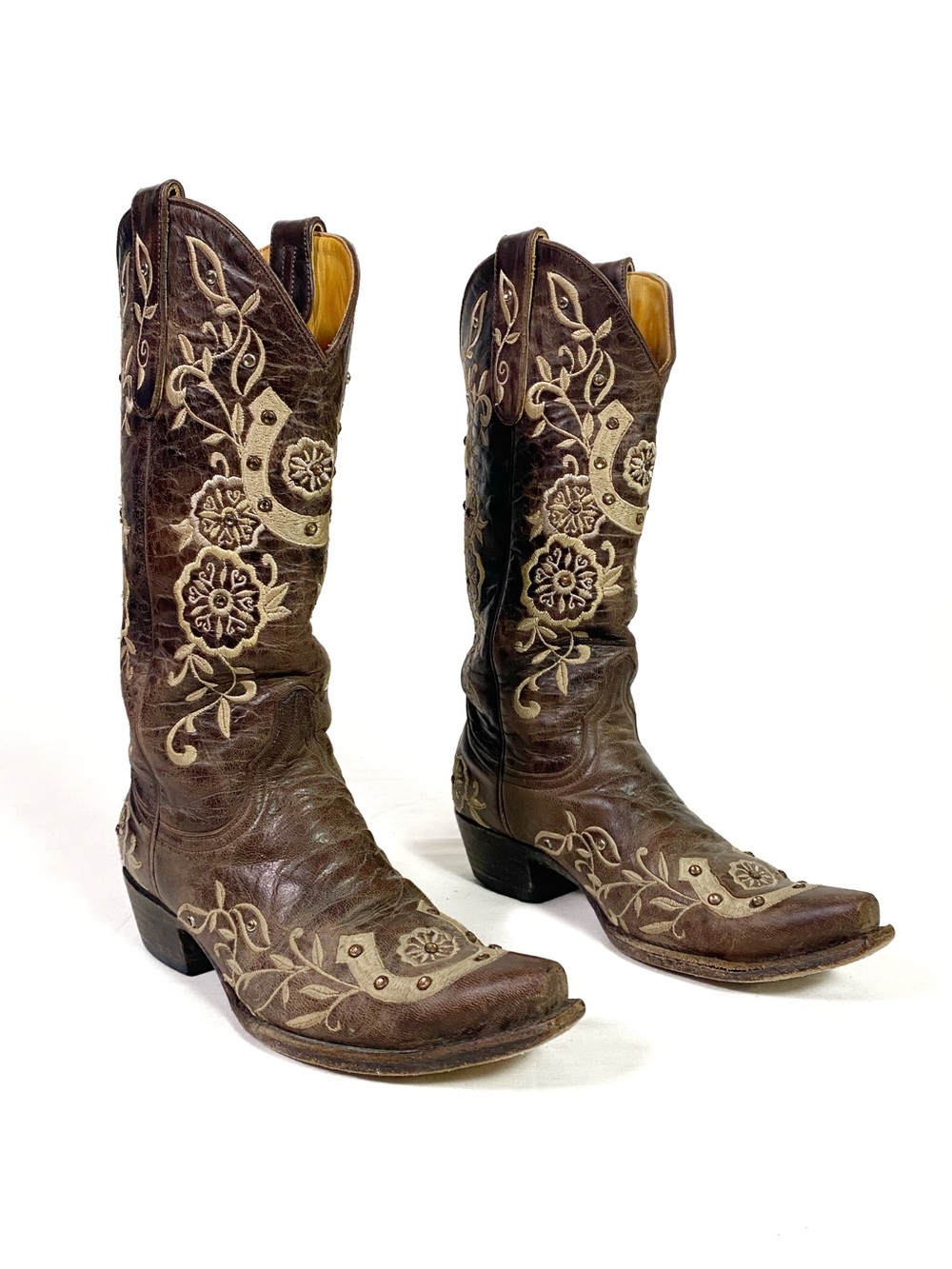 Old Gringo Lucky Horseshoe Western Cowboy Boots